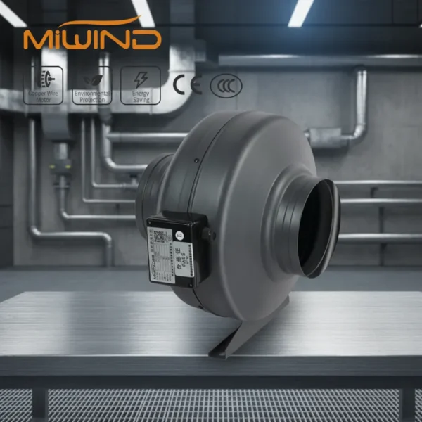 Duct Fan, MIWIND, 220V, Inline, Brushless