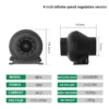 Duct Fan, Plastic, 100-240V, 210 CFM - view 2