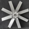 Duct Mount Fan, Aluminum, Aluminum Alloy