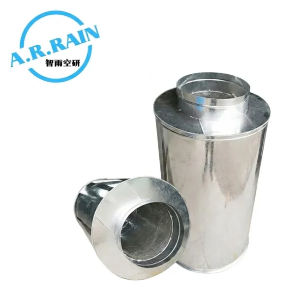 Duct Silencer Hvac Fan, Steel, Galvanized sheet - view 2