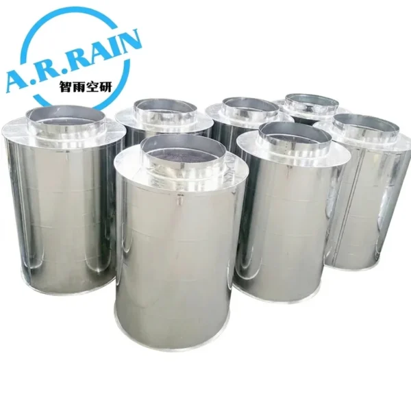 Duct Silencer Hvac Fan, Steel, Galvanized sheet - view 3