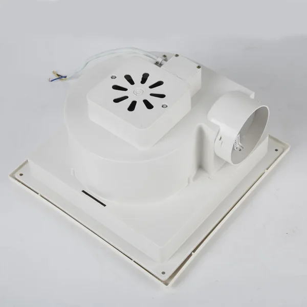 Duct Suction Bathroom Motor, Ceiling, 110 V, Plastic - view 2