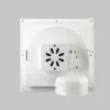 Duct Suction Bathroom Motor, Ceiling, 110 V, Plastic - view 5