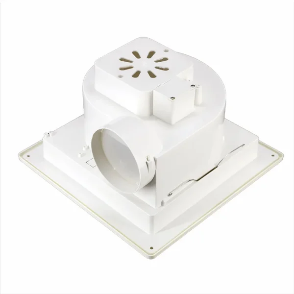 Duct Suction Bathroom Motor, Ceiling, 110 V, Plastic - view 6