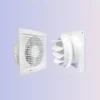 Duct Ventilation Exhaust Fan, Wall, 220 V, Electric