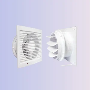 Duct Ventilation Exhaust Fan, Wall, 220 V, Electric