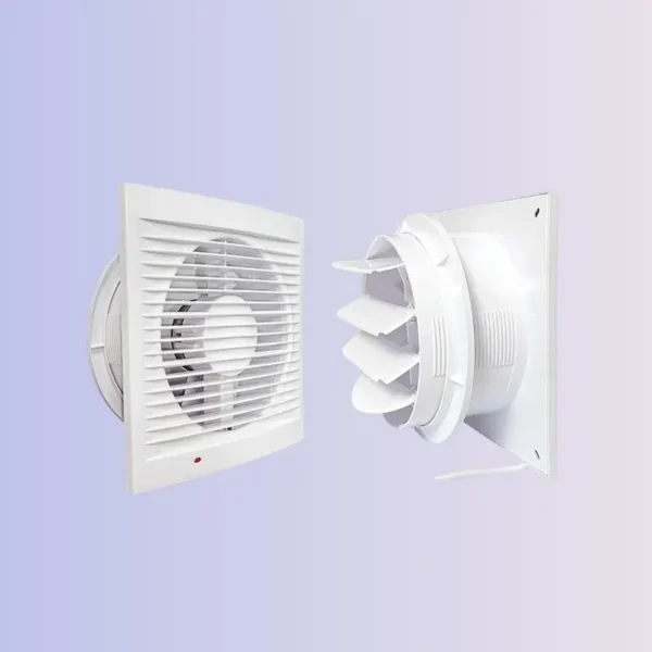 Duct Ventilation Exhaust Fan, Wall, 220 V, Electric