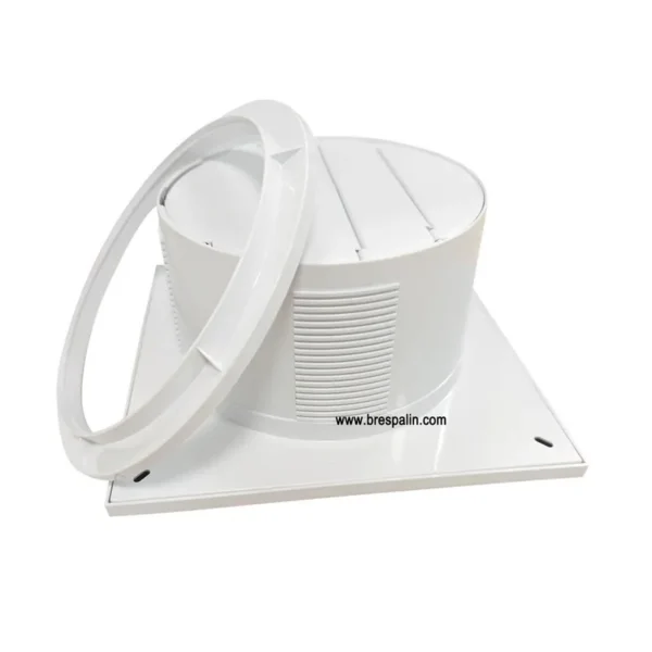 Duct Ventilation Exhaust Fan, Wall, 220 V, Electric - view 2