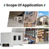 Ductable Suspended Industrial Dehumidifier, SHIDA, 168L - view 5