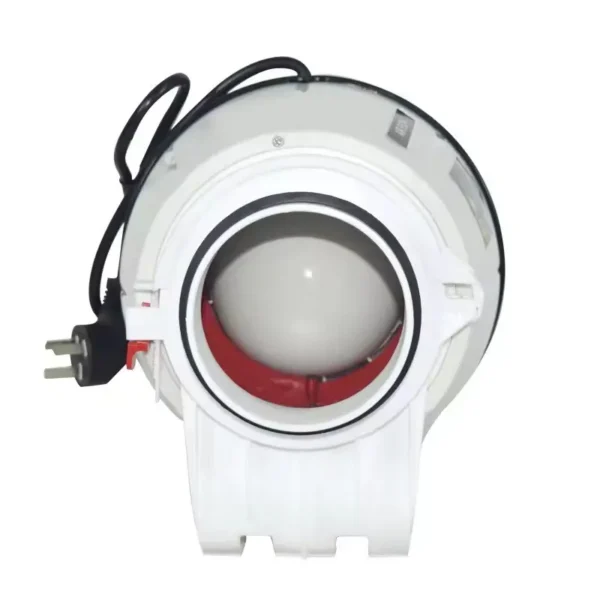 Ducted Exhaust Ventilation Fan, Plastic, Inline - view 4