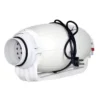Ducted Exhaust Ventilation Fan, Plastic, Inline - view 6