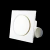 Ducting Solar Exhaust Fan, Roof, 110 V, Plastic