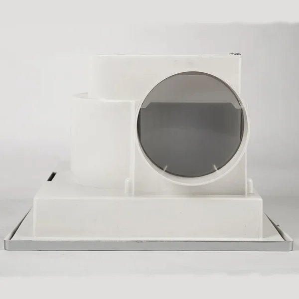 Ducting Solar Exhaust Fan, Roof, 110 V, Plastic - view 4