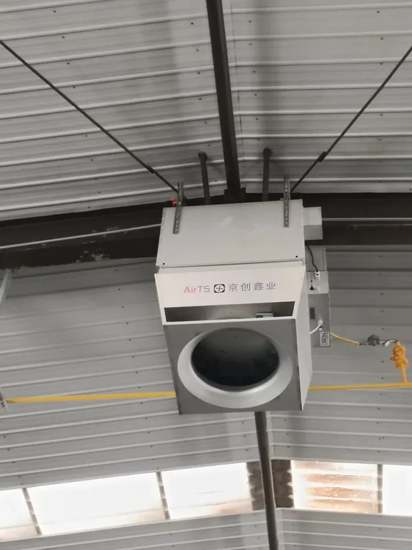 Ductless Gas Heating Unit, Roof, 380 V, Natural Gas