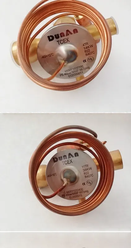DUNAN TCEX Thermostatic Expansion Valve, R407C/R134A/R404A/R410A - view 5