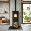 Durable Wood Burning Stove, R0602A, Steel