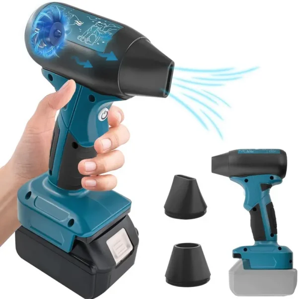Duty Cordless Industrial Blower, 380W, 18V, 500g - view 2