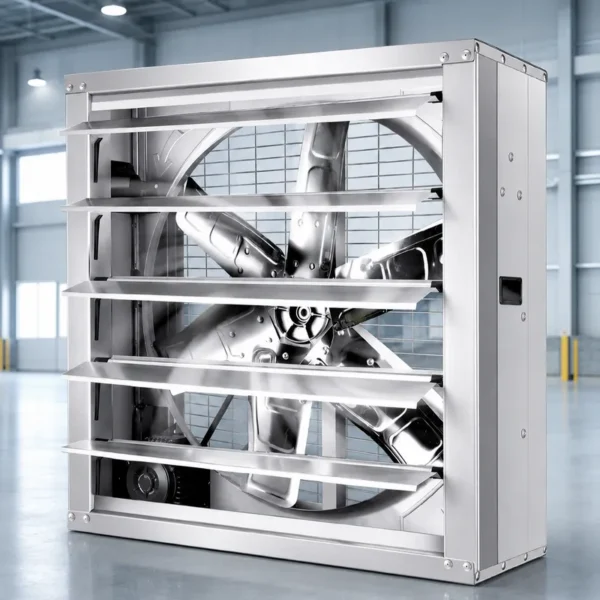 Duty Industrial Exhaust Fan, Stainless, Steel
