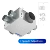E-vipo Residential Fan, Inline, Centrifugal - view 4