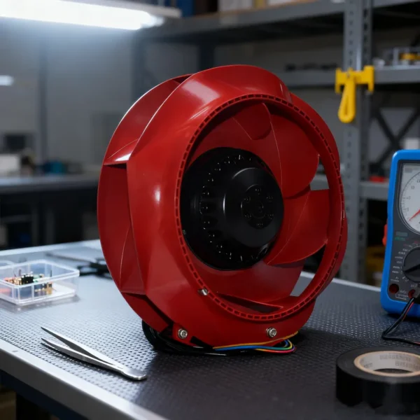ebmpapst R2E220-RA38-32 220mm Centrifugal Fan, 230V, Aluminium - view 6