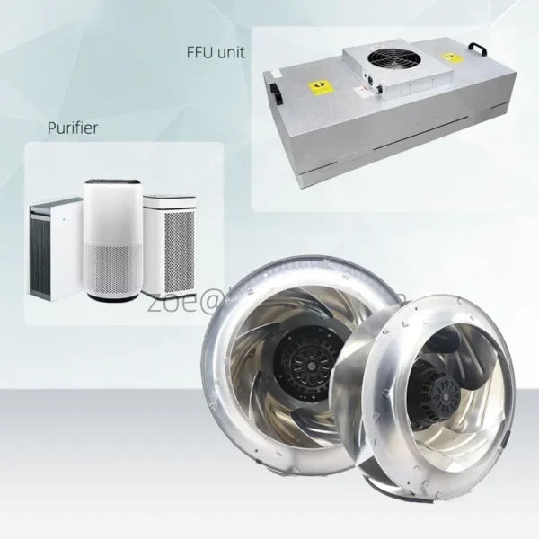 ebmpapst R4E355-AK05-05 FFU Centrifugal Fan, 230V, 800-2400m3/h - view 4