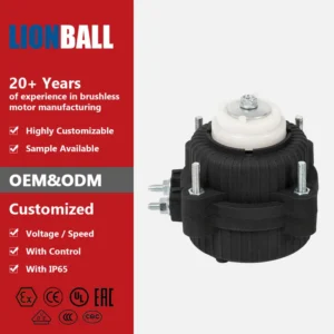 Ec Motors, 100-240V, Brushless