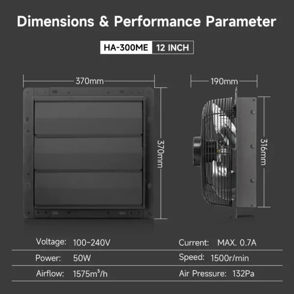 Ec Motors, 12Inch, BBQ, 0-10V/PMW - view 6