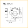 Ec Motors, 140x140x40mm, RPM, 220V, IP68 - view 5