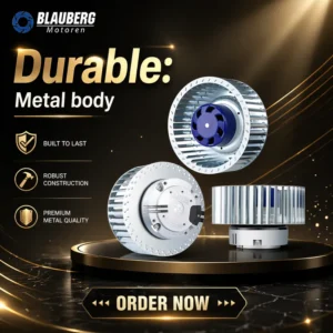 Ec Motors, 160mm, 155W, Centrifugal, 230V