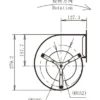Ec Motors, BERON, 220V, 50/60HZ, 400W - view 4