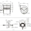 Ec Motors, BERON, 220V, 50/60HZ, 400W - view 5
