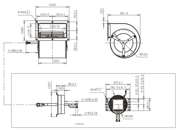Ec Motors, BERON, 220V, 50/60HZ, 400W - view 5