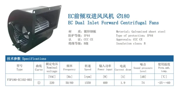 Ec Motors, BERON, 220V, 50/60HZ, 400W - view 6