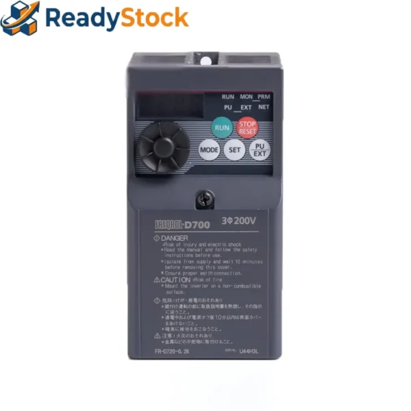 Ec Motors, FR-D720S-014SC-EC, VFD, 0.2KW, 0.25HP - view 2