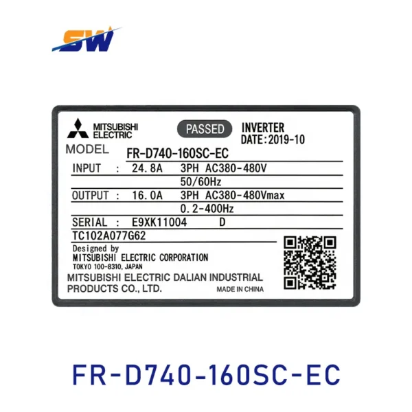 Ec Motors, FR-D740-160SC-EC, MITSUBISHI, ELECTRIC, D700 - view 2