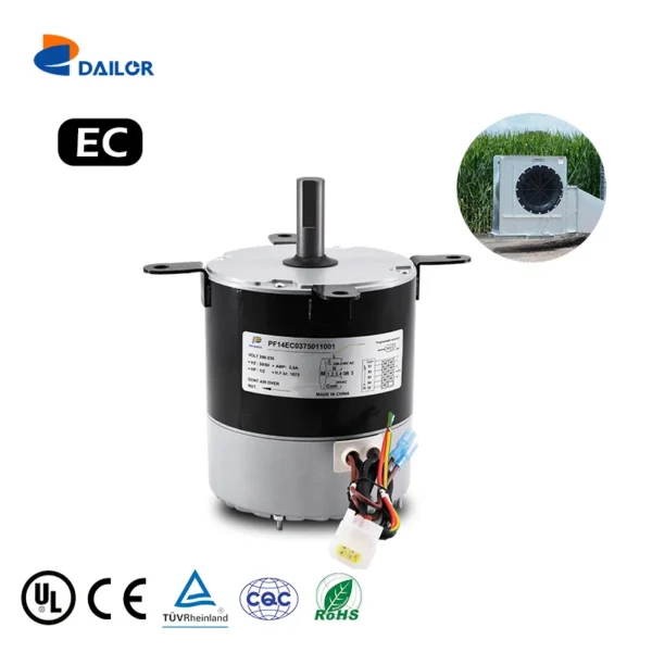 Ecm Industrial Fan, 1/3HP, 1/2HP, 1HP, 110/230V