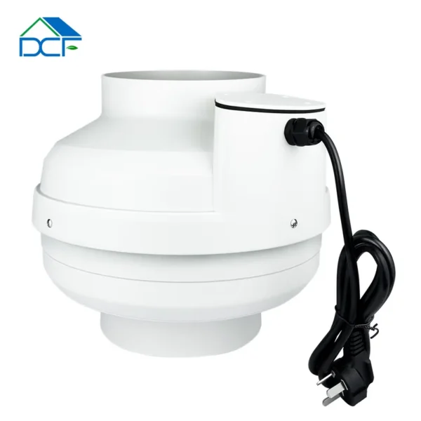 Eco-watt Mixed-flow Duct Fan, DCFAIR, 200mm, Plastic - view 3