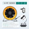 Eco-watt Round Duct Fan, HI-250PE, 100~240V, Electric - view 5