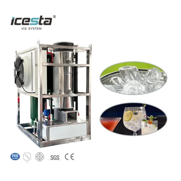 Edible Solid Ice Tube, ICESTA, 1t, 2t, 3t - view 4