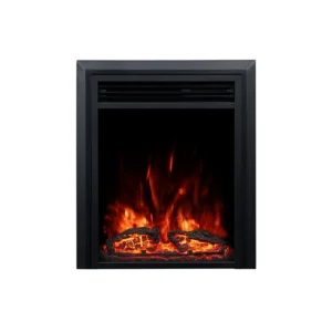 Effect Electric Insert Fireplace, 750W, Metal