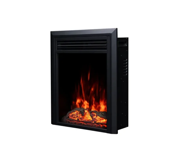 Effect Electric Insert Fireplace, 750W, Metal - view 3
