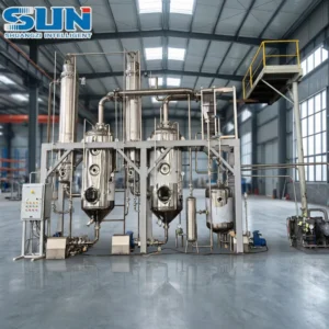 Effect Falling Film Evaporator, SUN, Stainless, Steel, 800L