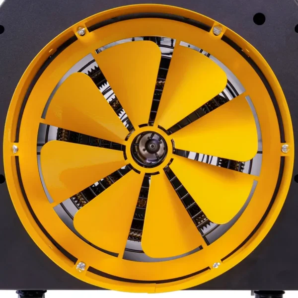 Efficiency Aquecedor Industrial Fan, 380V, 30KW, Portable - view 4