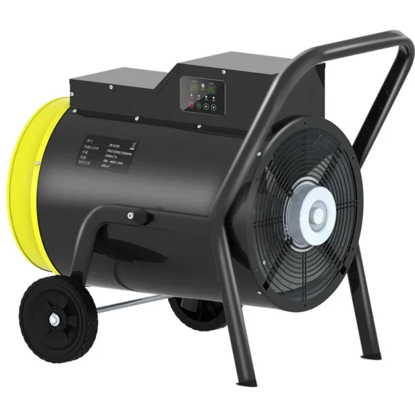 Efficiency Aquecedor Industrial Fan, 380V15KW, Portable - view 2