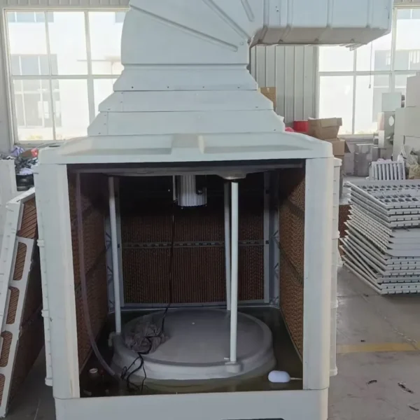 Efficiency Industrial Radial Fan, Copper, 400V, Stainless - view 2