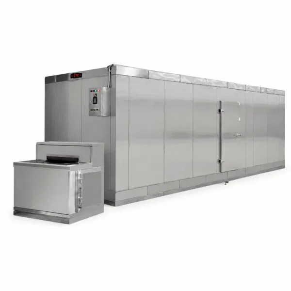 Efficiency Iqf Tunnel Freezer, 220 V, R-717