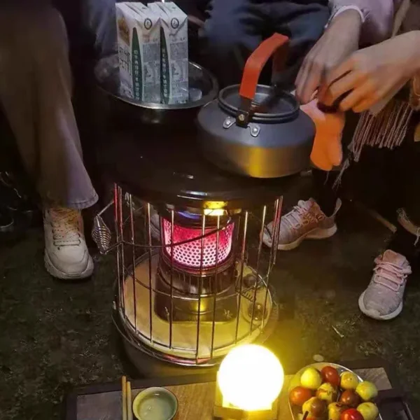 Efficient Kerosene Heater, Stainless, Steel, Portable - view 6