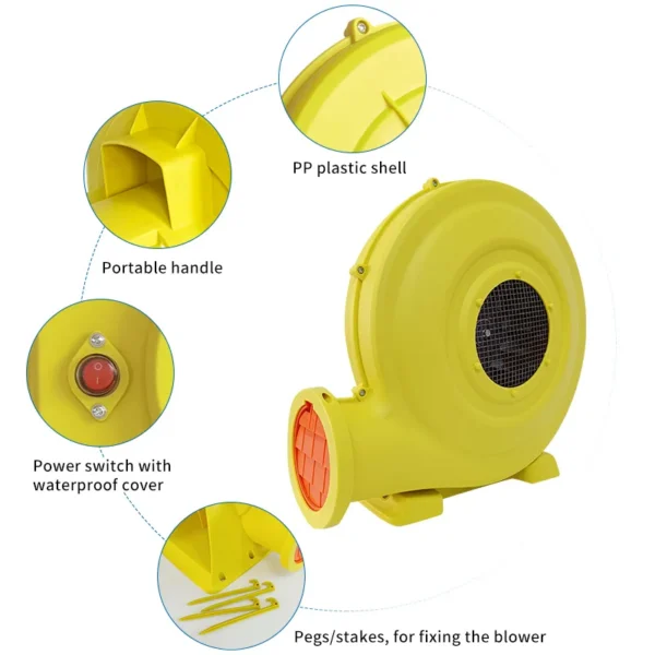 Electric Air Blower, 1500W, 2HP - view 2