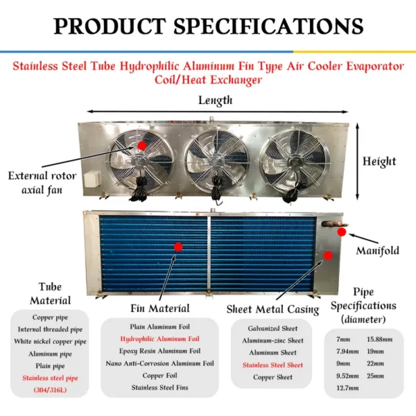 Electric Automatic Air Cooler, Ceiling, 220 V - view 4