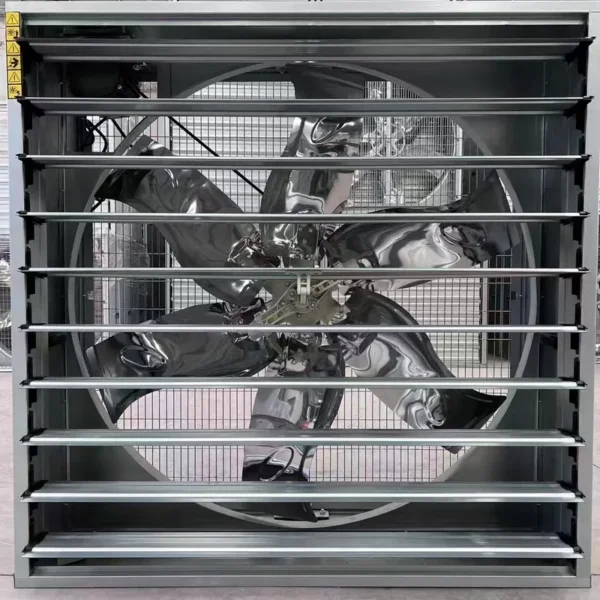 Electric Axial Exhaust Fan, Steel, 220-415V - view 2